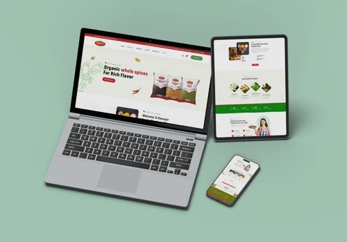 Ramapir Foods – Corporate Website Development