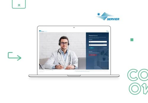 Web app for medical webinars