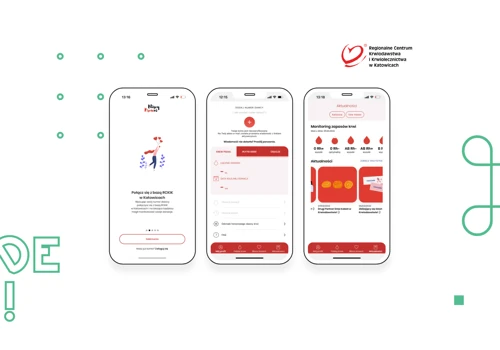 Mobile app for blood donors