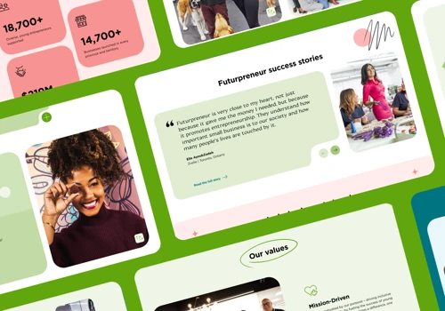 A Modern Website for Aspiring Young Entrepreneurs