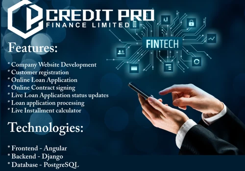 Fintech Web Application