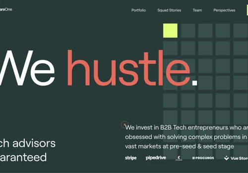 B2B investment Brand and Website design