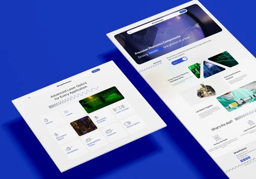 IamPhotonics.com Website Development