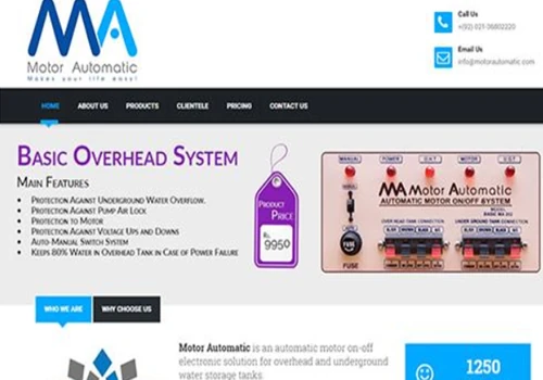 Motor Automatic - Ecommerce