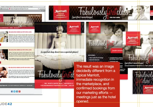 Marriott Naperville - Custom Property Brand Development
