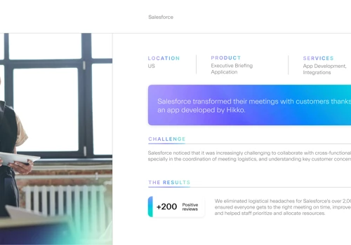 Salesforce increase operational capabilities