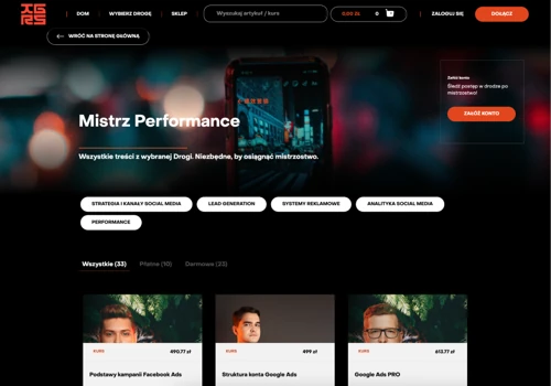 Custom E-learning Platform for Digital Agency