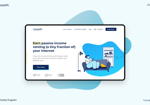 Coastfi - Web Design