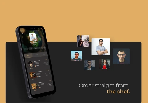 Homechef Mobile Application UI UX