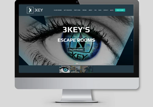 Escape games: Website redesign | AXXA Studio