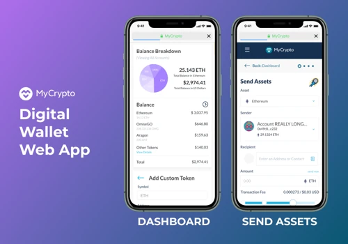 MyCrypto - Digital Wallet Redesign