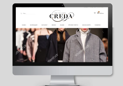 Fashion store: Website Wireframing & UX | AXXA Studio