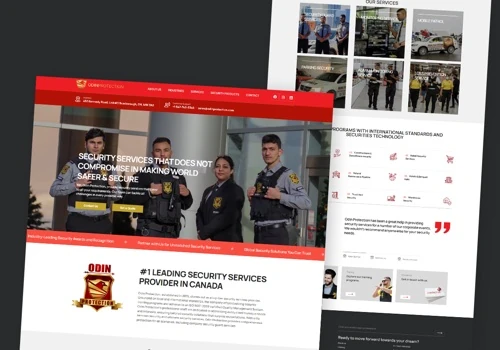 Odin Protection Website Redesign