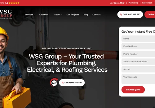 WSG Group – WordPress, SEO, & Content Revamp