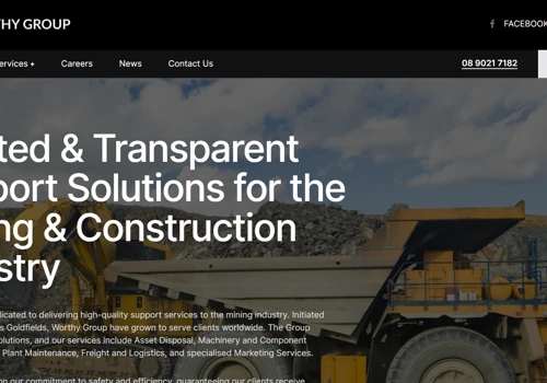 Worthy Group Website Redesign - Wordpress