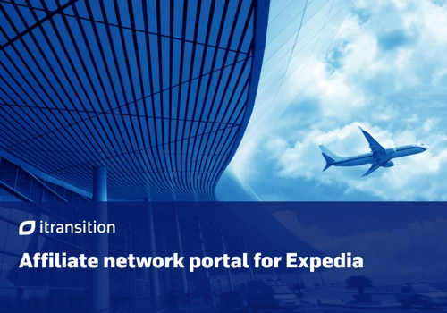 Affiliate network portal for Expedia