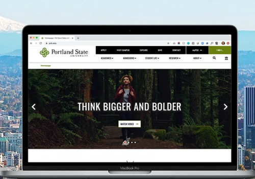 Website for Portland State University