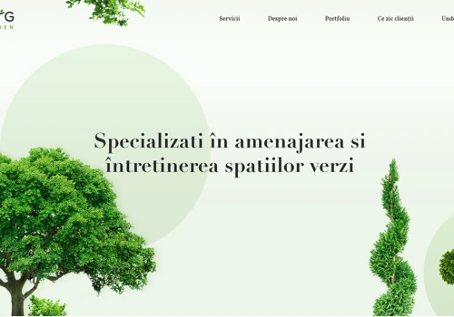 Gardening - WordPress Presentation Website