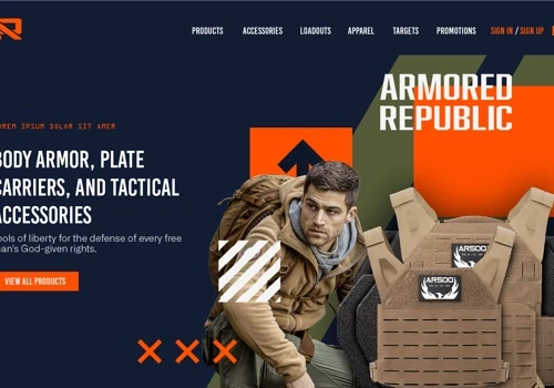 Armored Republic Branding & Website Design