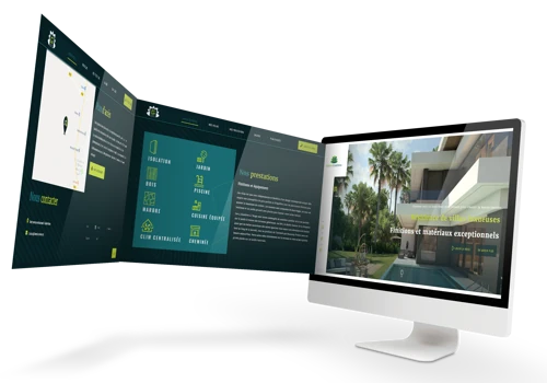 Green Garden villas website