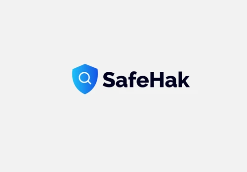 Safehak's logo redesign and website development