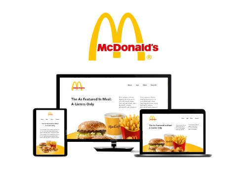 McDonald's Template Custom Development
