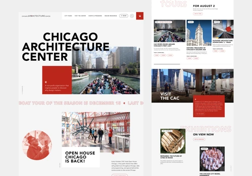 Chicago Architecture Center Website Redesign