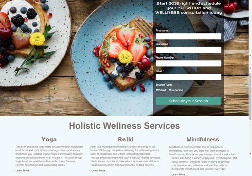 Responsive Design - Landing Page