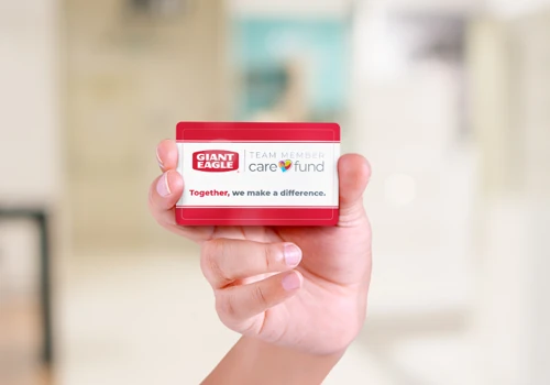Giant Eagle Team Member Care Fund Rebrand