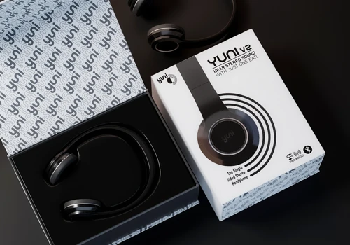 3D Rendering of the Yuni Headphones