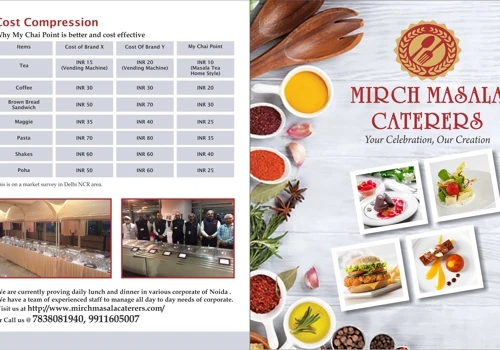 MIRCH MASALA BROCHURE DESIGN