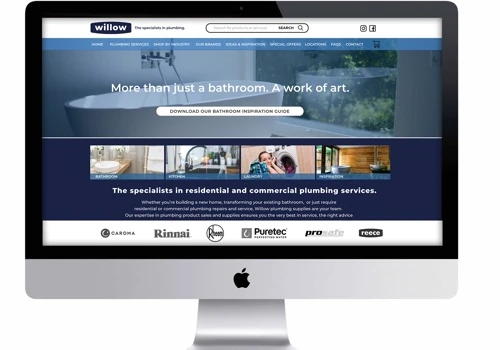 Plumbing Supplies Website Design