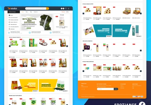 An International eCommerce Website