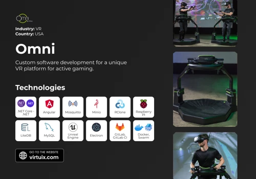 Custom software development for Omni