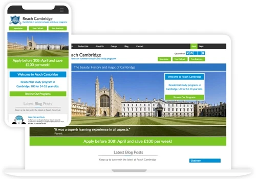 Study Abroad Website