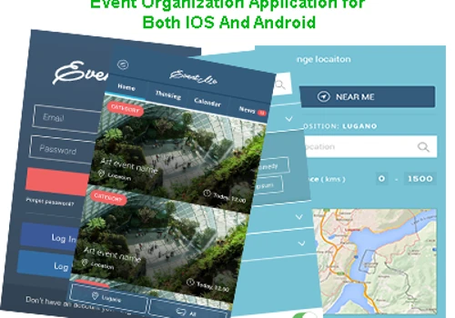 Event Management IOS & Android Application