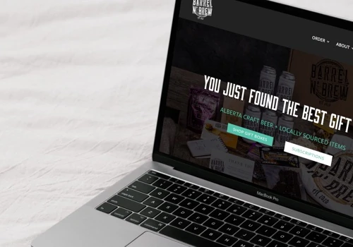 E-Commerce Website | Barrel N Brew Canada