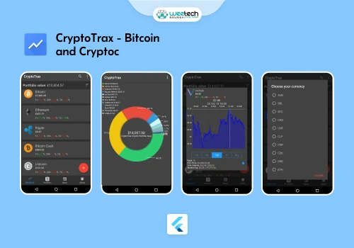 CryptoTrax - Crypto Currency Trading Mobile App