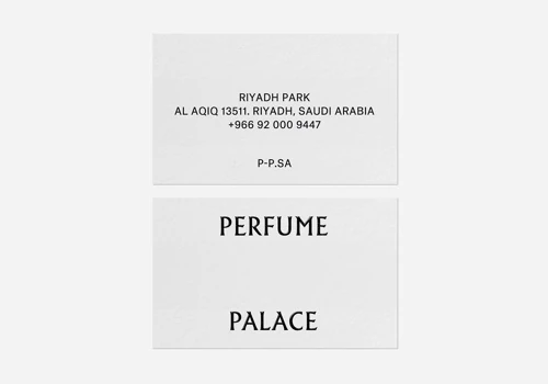 Identity and packaging for perfume house.