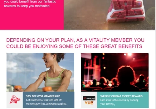 Vitality - email example