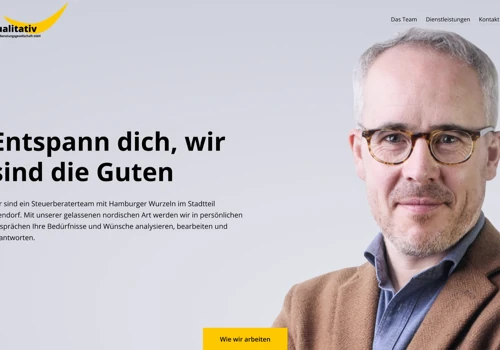 Website for tax advisor