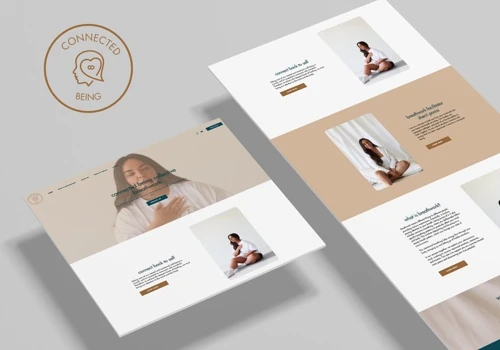 Website Design & Development - Connected Being Co.