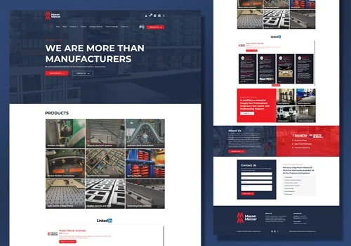 Website Design & Development - Mason Mercer