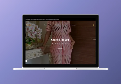 Ecommerce Store Website For Fashion Brand