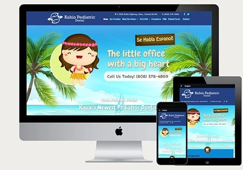 Website for Pediatric Dentist