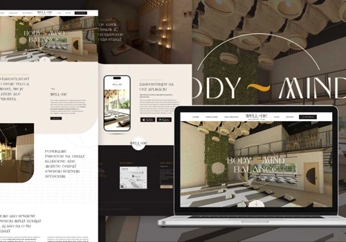 Well Be Club: Website Design