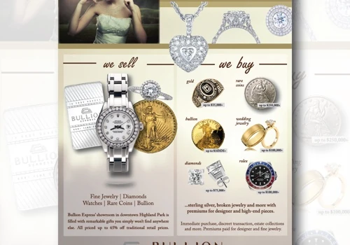 Print ad for Jewelry company