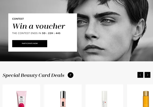 CRM website for Douglas