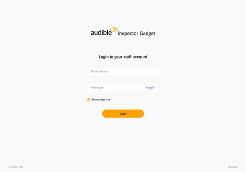 Creating an internal tool for Audible