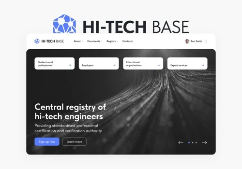 Web App for Professional Certification